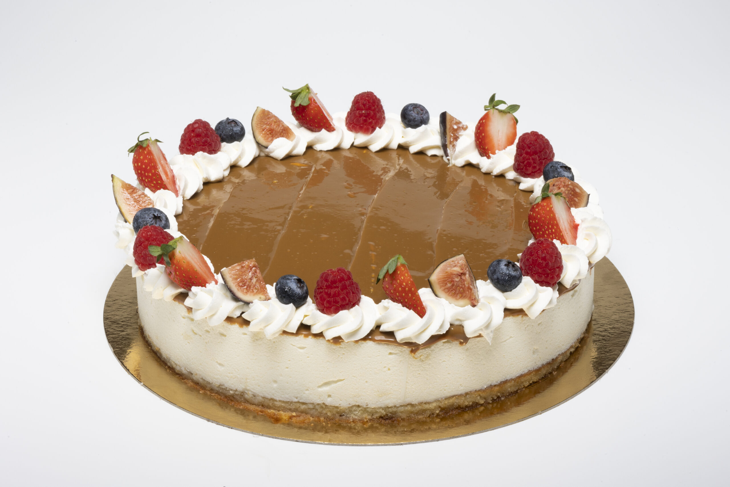 Tarta de Chocolate blanco y dulce de leche 2 Chocolate blanco