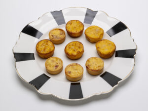 Mini tortillas y mini quiches caseras