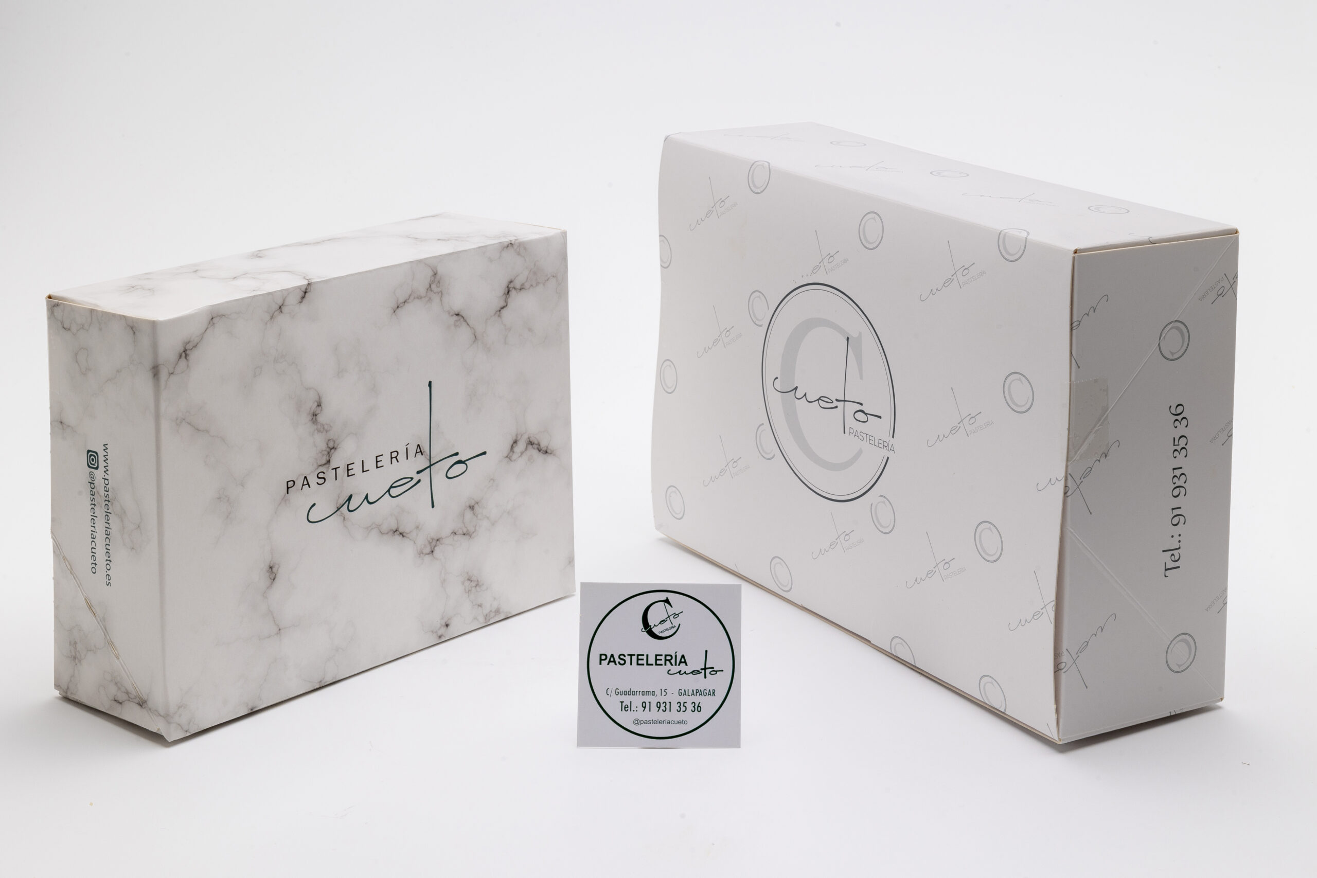 Pack picoteo especial 4 Cajas Pasteleria Cueto Galapagar